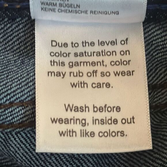 Nautica Mens Dark Wash Straight Fit size 30x30 Jeans Denim - Picture 10 of 10